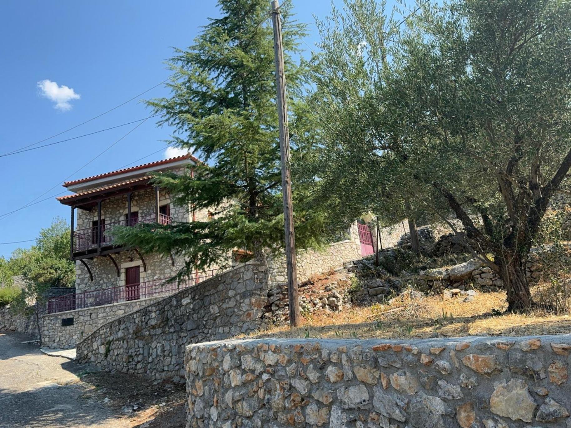 Terra Petra Villa At Psari Trikolonon Gortynia Psarion ภายนอก รูปภาพ